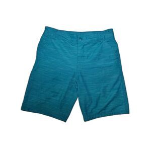 Gently Used Art Class Boys' Relaxed Taper Carpenter Shorts - Size 12, Teal